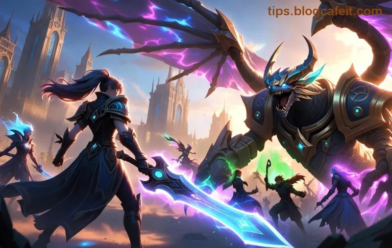Илюстрация на механиката Expose Weakness в League of Legends