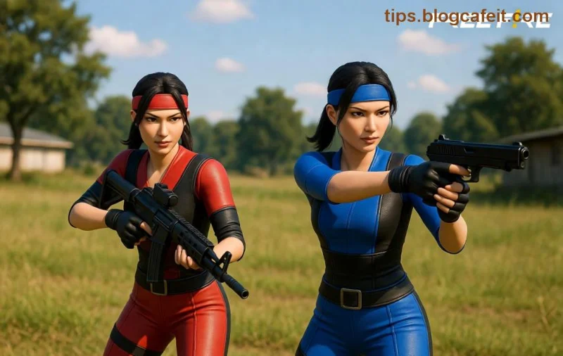 <strong>Free Fire</strong> stealth skin akcióban – sötét kamuflázs tökéletes rejtőzködéshez