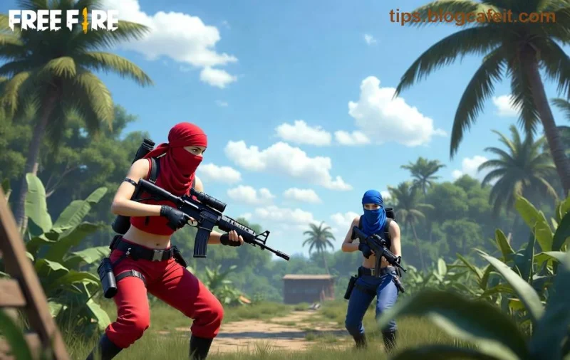 Free Fire Max high FPS akcija u punom jeku