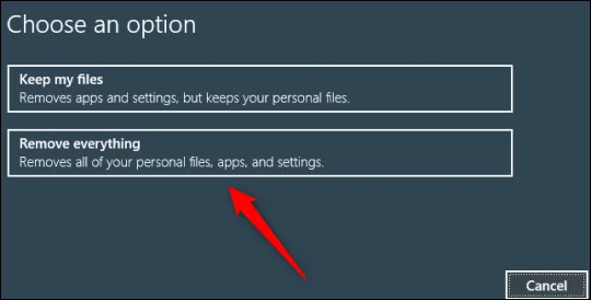 Jak obnovit tovární nastavení (Factory Reset) Windows 10 PC pomocí příkazového řádku