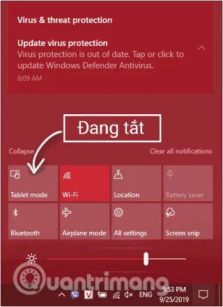 Aktivera/inaktivera pekdatorläge i Windows 10
