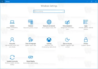 Активиране на известия за рестартиране на актуализация в Windows 10