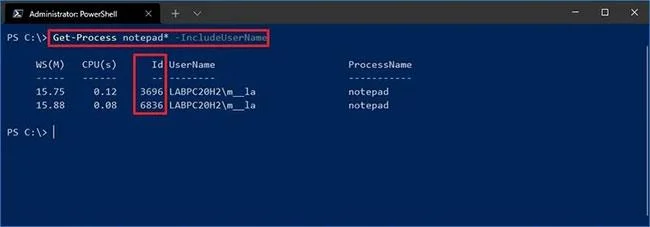 Як знайти ідентифікатор процесу програми в Windows 10
