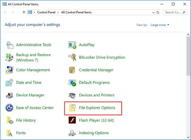 Коригирайте грешката File Explorer не работи в Windows 10 Коригирайте грешката File Explorer не работи в Windows 10