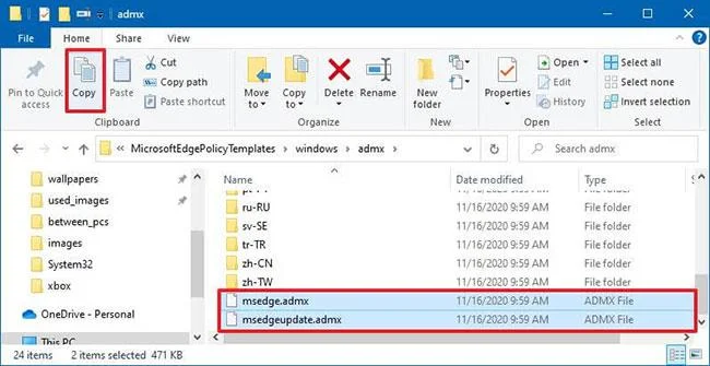 Hur man installerar Microsoft Edge Group Policy-mall på Windows 10
