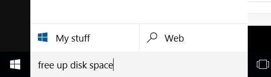 Hur tar man bort mappen Windows.old i Windows 10?