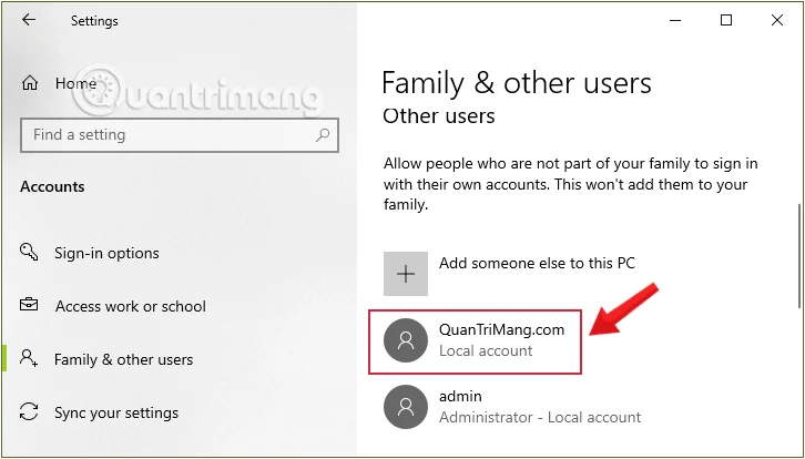Hur man skapar en ny användare i Windows 10 med hjälp av datorhantering och kontrollpanelen