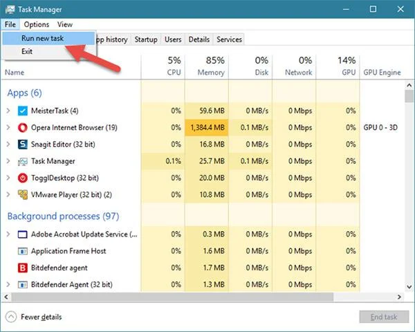 Hur man öppnar Kontrollpanelen i Windows 10, 8.1, 7