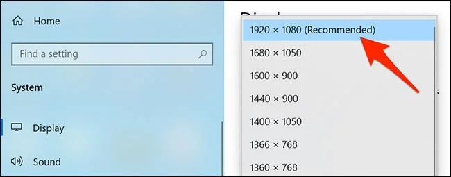 Jak zkontrolovat rozlišení obrazovky v systému Windows 10