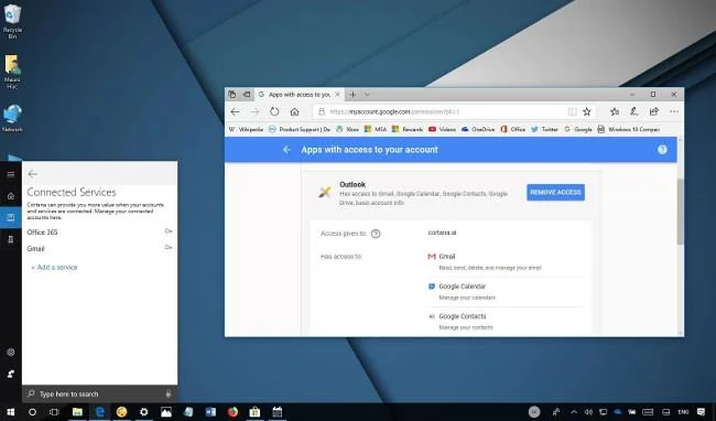 Så här ansluter du ett Gmail-konto till Cortana på Windows 10 Så här ansluter du ett Gmail-konto till Cortana på Windows 10