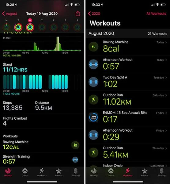 Hur man tar bort en träningsaktivitet på Apple Watch Hur man tar bort en träningsaktivitet på Apple Watch