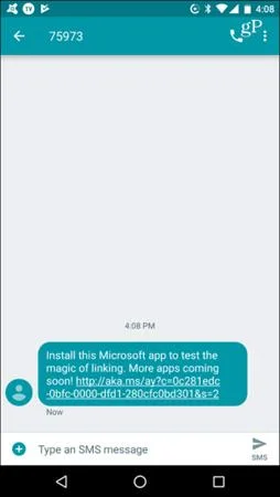 Anslut Android-telefon till Windows 10 med Fortsätt på PC