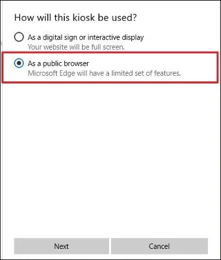 Hur man aktiverar kioskläge i Windows 10