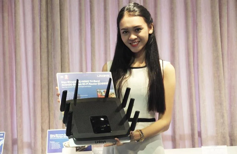 Wi-Fi-router för kontor serverar underhållning i extremt höga hastigheter Wi-Fi-router för kontor serverar underhållning i extremt höga hastigheter