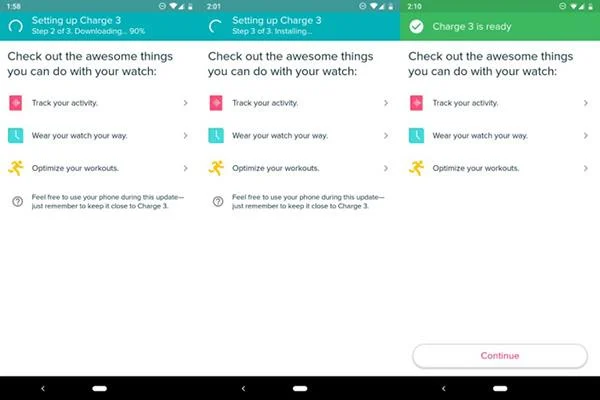 Hur man ställer in Fitbit Charge 3-klocka på Android