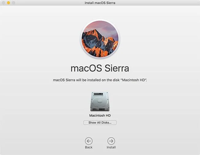 Uppdatera macOS, detaljerat sätt att uppdatera MacBook