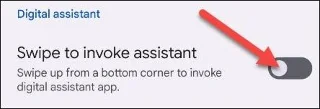 Jak deaktivovat gesto přejetí pro aktivaci Google Assistant v systému Android