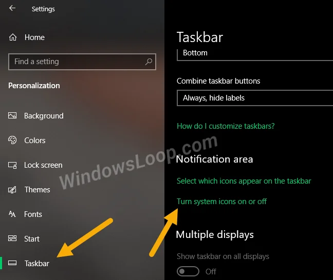 Jak odstranit/skrýt ikony jazyků na hlavním panelu Windows 10