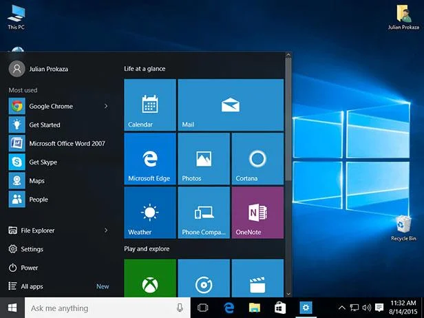Bra tips som hjälper dig att bemästra Start-menyn i Windows 10