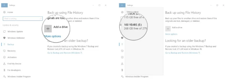 Как да архивирате изображения на компютър с Windows 10?