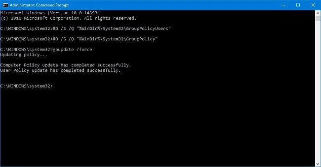 Как да нулирате настройките на локалната групова политика на Windows 10
