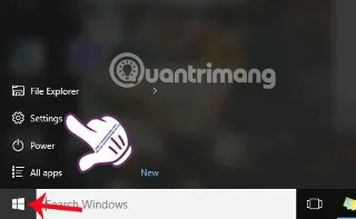 Instruktioner för att ändra rullningsriktningen för Windows 10-pekplattan