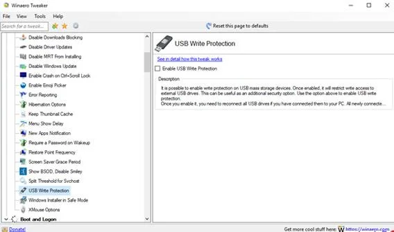 Winaero Tweaker, ett verktyg för att helt anpassa Windows 10 Spring Creators
