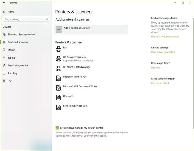 Hur man lägger till en skrivare i Windows 10