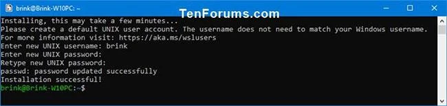 Rekisteröinnin poistaminen ja Windows Subsystem for Linux (WSL) -jakelun palauttaminen Windows 10:ssä
