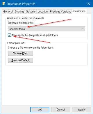 Åtgärda felet att öppna nedladdningsmappen i Windows 10 för långsamt