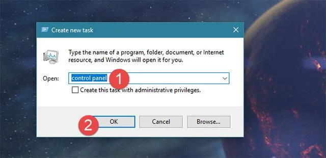Hur man öppnar Kontrollpanelen i Windows 10, 8.1, 7
