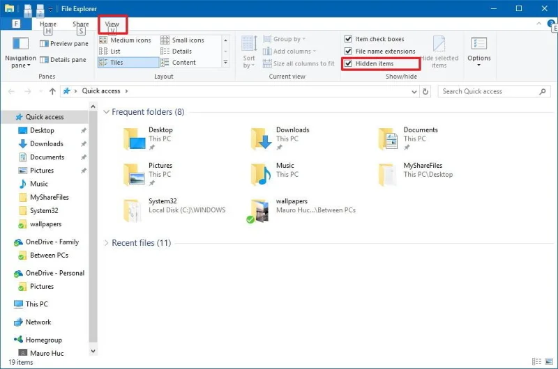 Архивирайте настройките на стартовото меню в Windows 10