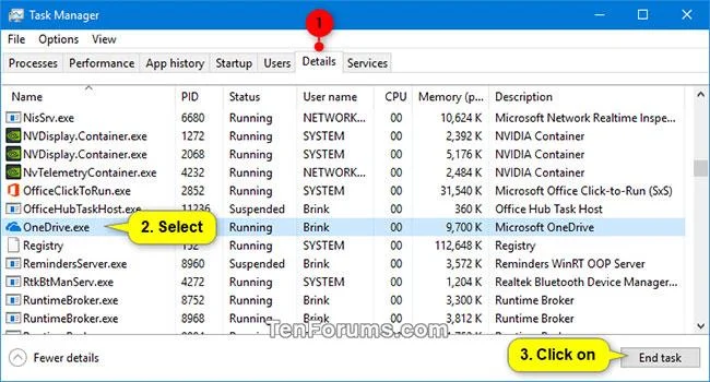 Hur man avslutar en process i Windows 10