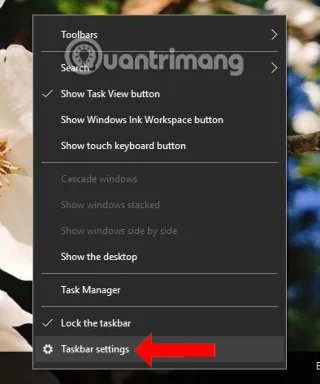 Jak změnit polohu hlavního panelu v systému Windows 10 Jak změnit polohu hlavního panelu v systému Windows 10