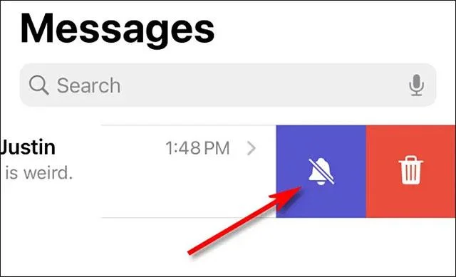 Så här tystar du gruppchattar eller textmeddelanden i appen Meddelanden på iPhone