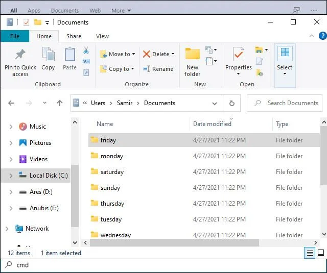Jak vytvořit více složek současně v systému Windows 10