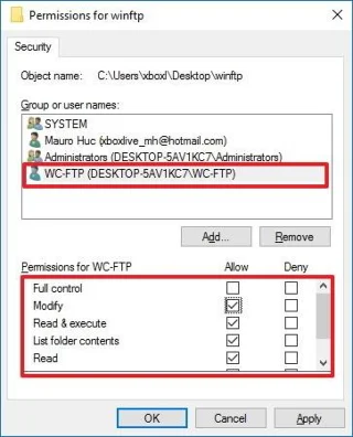 Instruktioner för att ställa in och hantera FTP-server i Windows 10