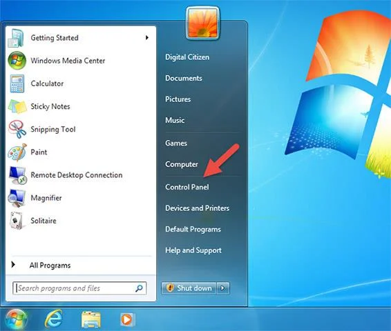 Hur man öppnar Kontrollpanelen i Windows 10, 8.1, 7
