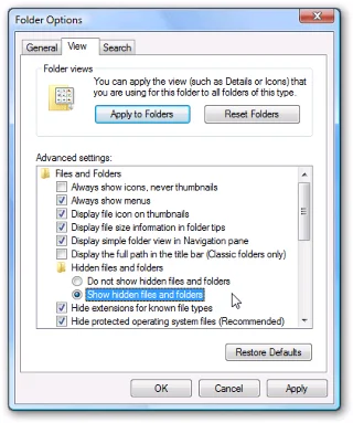 Jak zobrazit skryté soubory a skryté složky ve Windows 10/8/7