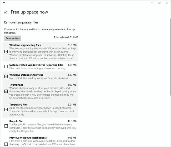 Hur man använder Storage sense på Windows 10 för att frigöra diskutrymme