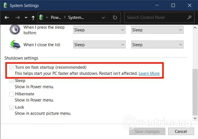 Hur man anger BIOS (UEFI) i Windows 10, hur man åtgärdar felet att inte kunna komma in i BIOS Win 10