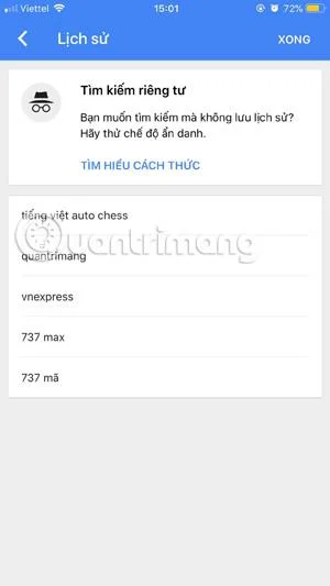 Hur man tar bort Googles sökhistorik på telefonen