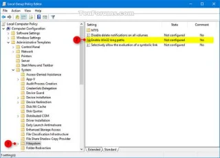 Hur man aktiverar/inaktiverar Aktivera Win32 long paths policy i Windows 10