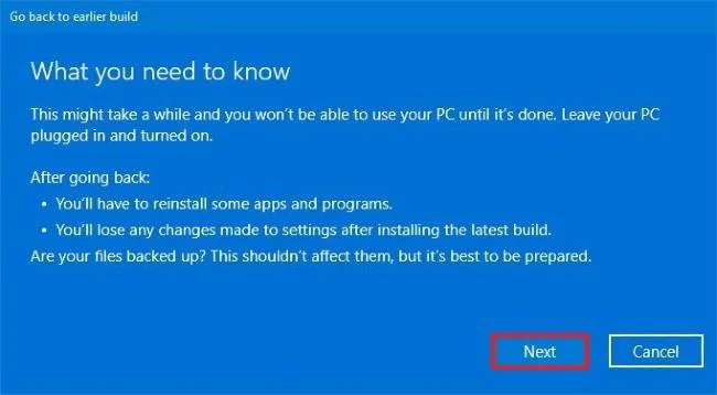 Hur man tar bort Windows 10-uppdateringen för att återgå till den gamla Windows-versionen
