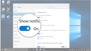 Så här anpassar och inaktiverar (stänger av) Action Center på Windows 10
