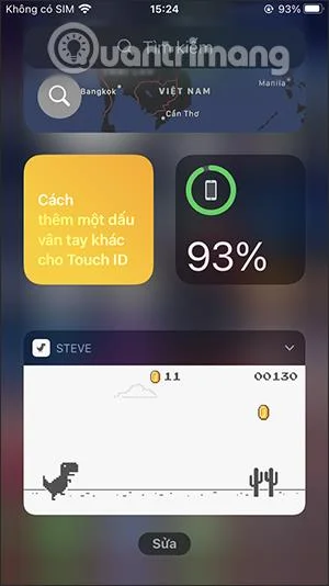 Samling av iPhone Widget-anpassningsapplikationer