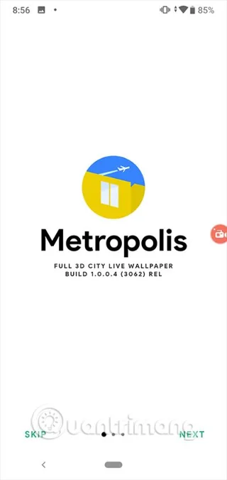 Hur man installerar 3D city wallpaper för Android