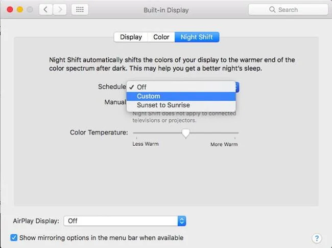 Aktivera funktionen för att begränsa blått ljus från PC- och Mac-datorskärmar för att skydda sömn – visste du det?