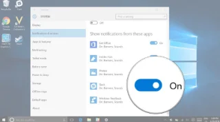 Så här anpassar och inaktiverar (stänger av) Action Center på Windows 10