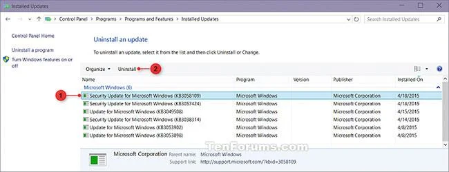 Hur man tar bort Windows 10-uppdateringen för att återgå till den gamla Windows-versionen